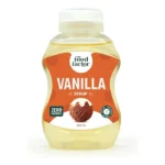 Food Factor Vanilla Flavour Syrup 260 ml Vegan, Zero Sugar, Zero Calorie