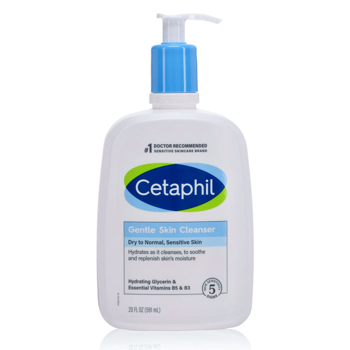 Cetaphil Gentle Skin Cleanser 591 ml Face & Body Cleaner - Al Ain E-Outlet