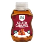 Food Factor Salted Caramel Syrup 260 ml Vegan, Zero Sugar, Zero Calorie