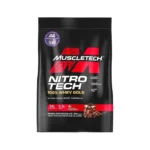 MuscleTech Nitro Tech 100% Whey Gold Double Rich Chocolate 8 lbs Pack 3.63 kg