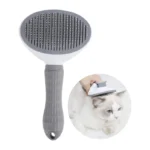 Cat Brush for Shedding and Grooming-Easy Removal of Loose Hair