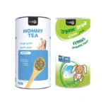Babio Organic Fennel instant baby Tea + Mommy Tea – Herbal Lactation Support for Breastfeeding Mothers